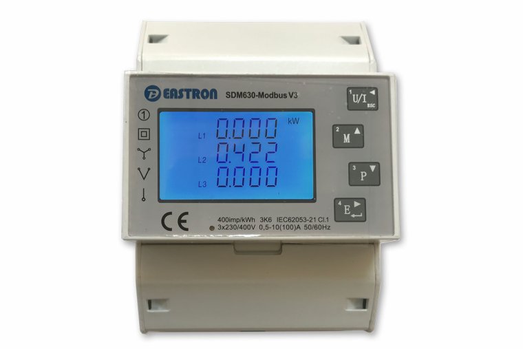 Energimeter til HybridPower 2000G/2000X serie