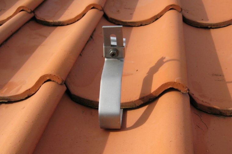 Solcelle Monteringssæt m/tagkroge (Tegl)