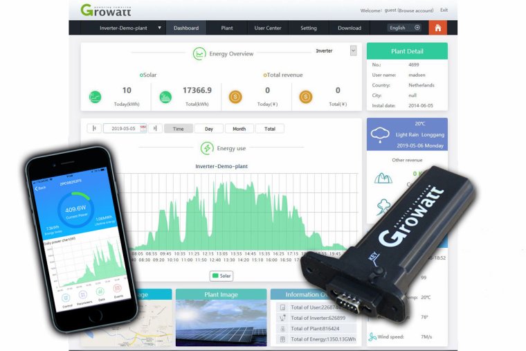 Growatt Webmonitor WIFI-S