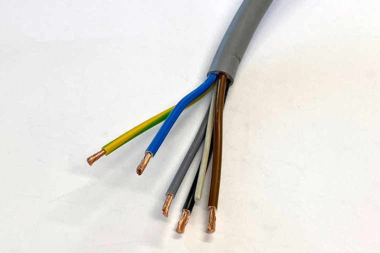 El-kabel NHXMH-J 6x2.5 mm2 pr. meter