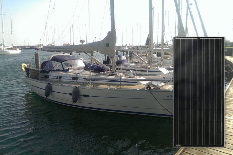 Båd solanlæg 700Wh (175Wp) MPPT & Bluetooth