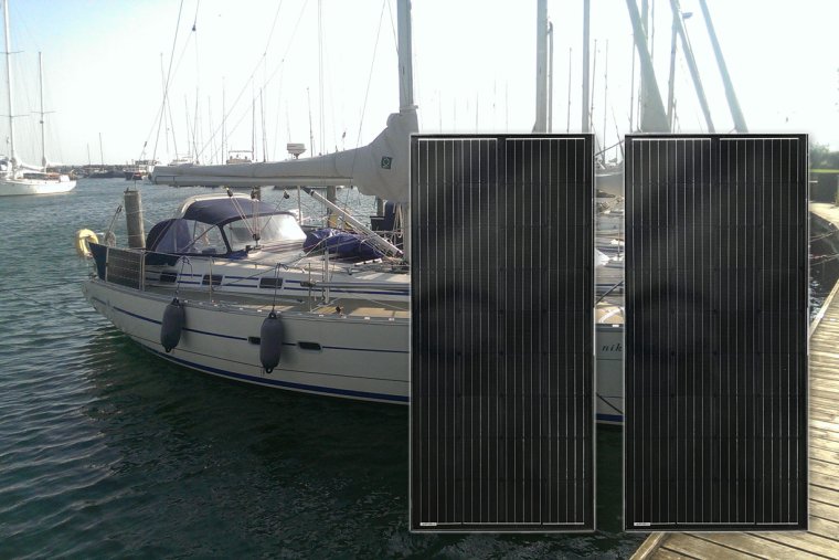 Båd solanlæg 1600Wh (2x 200Wp) MPPT & Bluetooth