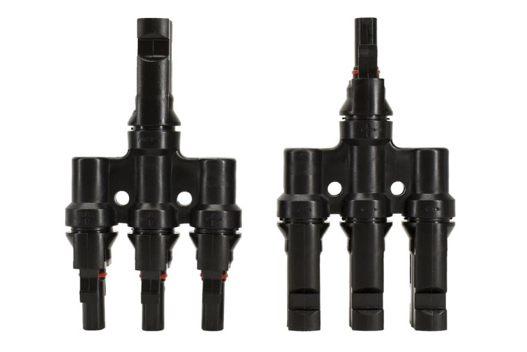 MC4 trippelstik 3-1 sæt (Plus/Minus)