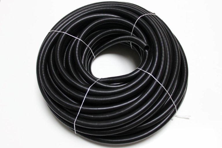 Flexrør 23mm UV W-PE-F SORT