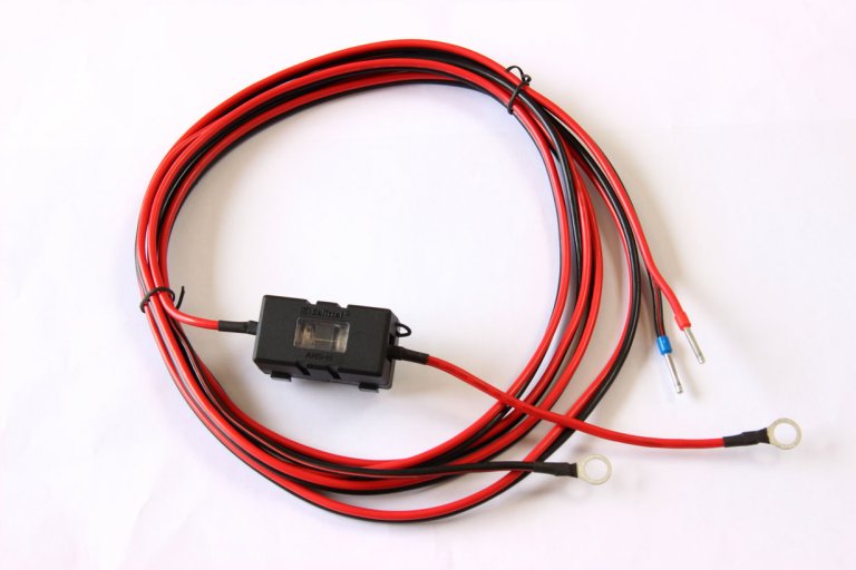 Laderegulatorkabel 20A, 3m, 2.5mm2, ø8-rør