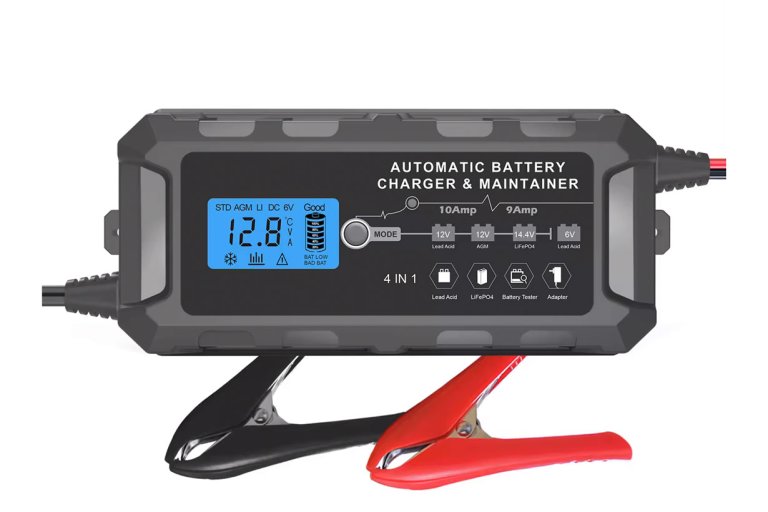 Lithium & bly batterilader 12V (14,4V) / 9-10A - Combilader